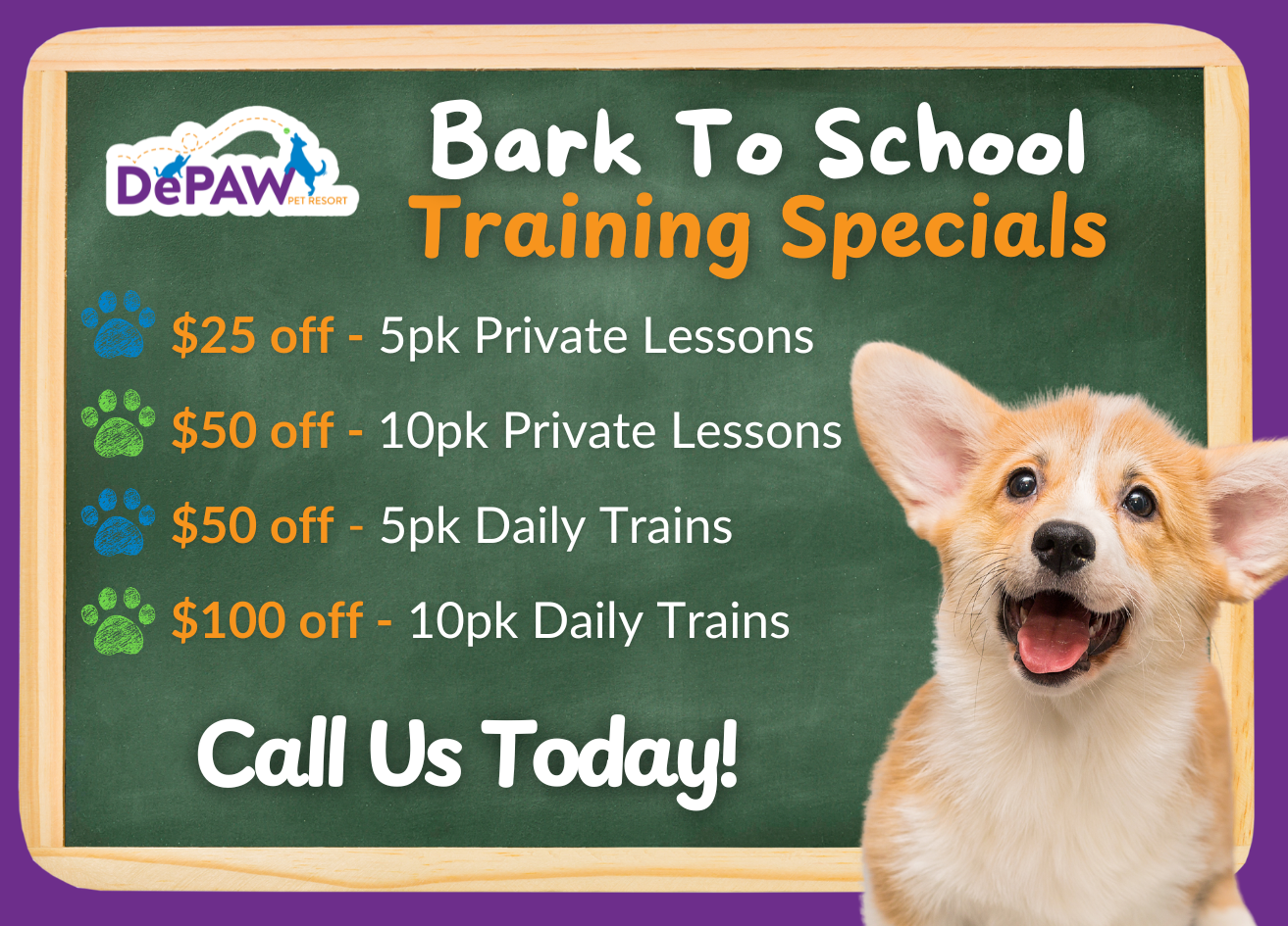 Bark to School Pop-Up